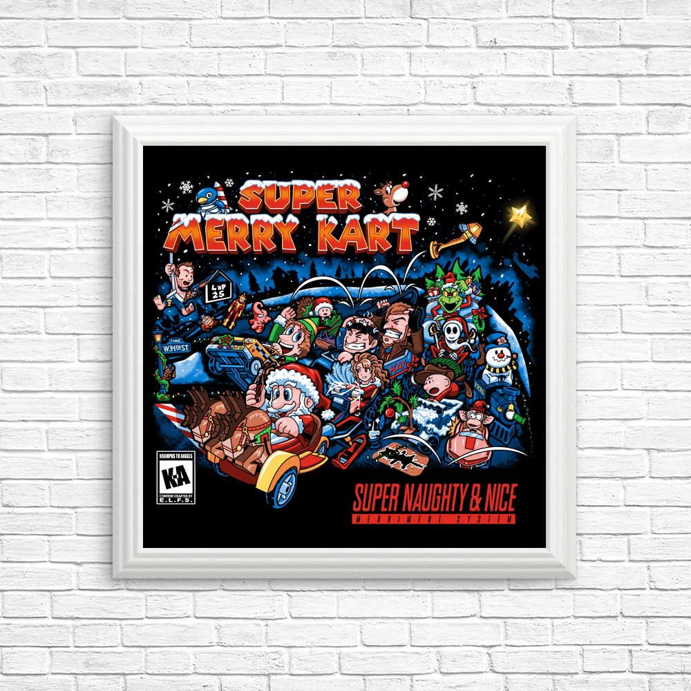 Super Merry Kart - Posters & Prints