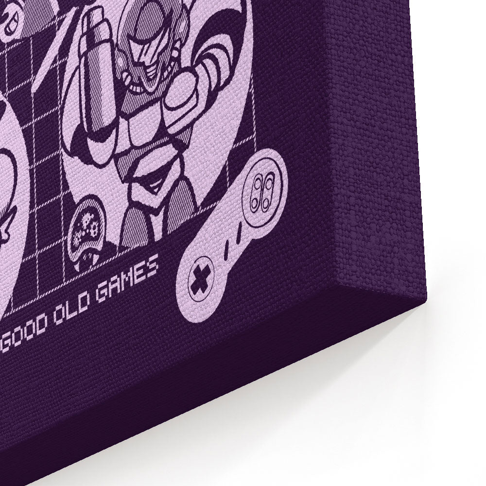 Super Old Games - Canvas Print