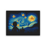 Super Starry Night - Canvas Print
