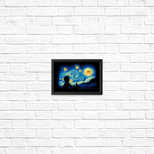 Super Starry Night - Posters & Prints
