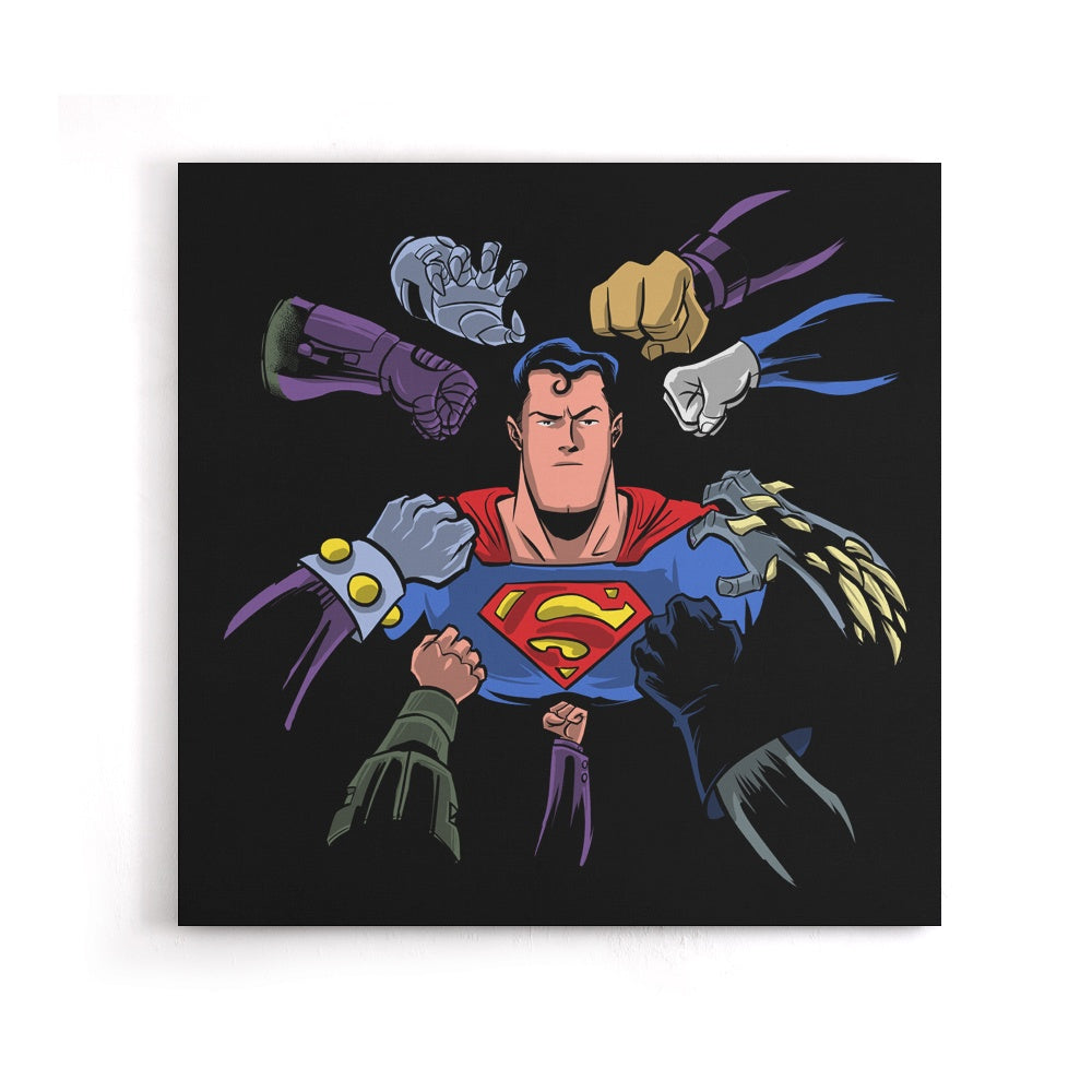 Super Surrounded - Canvas Print