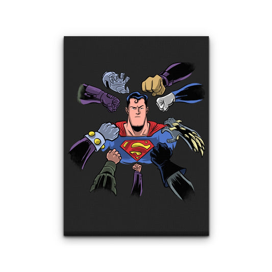 Super Surrounded - Canvas Print