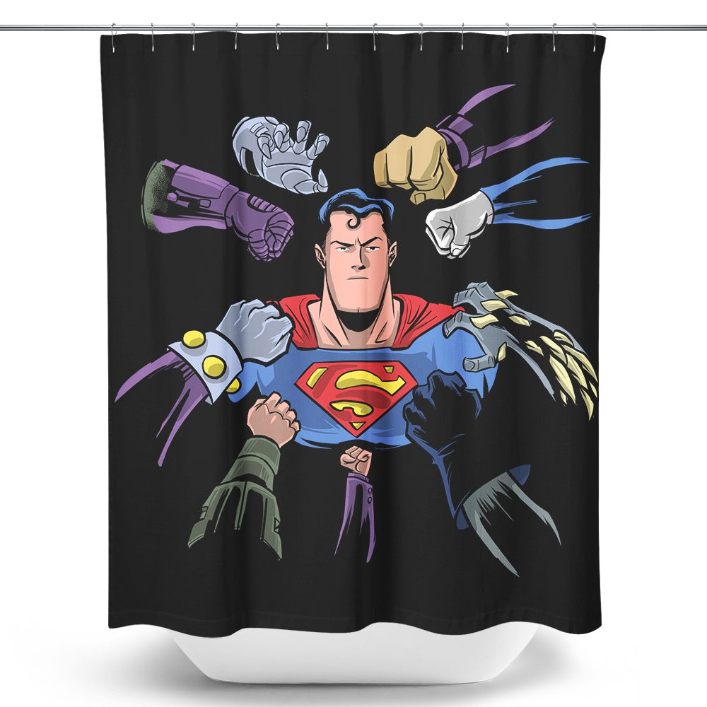 Super Surrounded - Shower Curtain