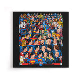 Superhumans vs. Masterminds - Canvas Print