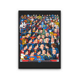 Superhumans vs. Masterminds - Canvas Print