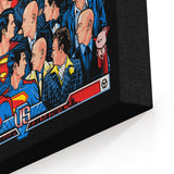 Superhumans vs. Masterminds - Canvas Print