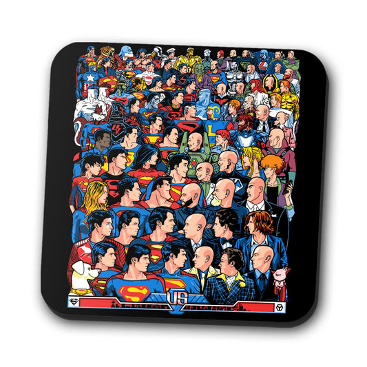 Superhumans vs. Masterminds - Coasters