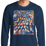 Superhumans vs. Masterminds - Long Sleeve T-Shirt