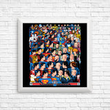 Superhumans vs. Masterminds - Posters & Prints