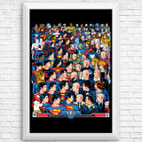 Superhumans vs. Masterminds - Posters & Prints