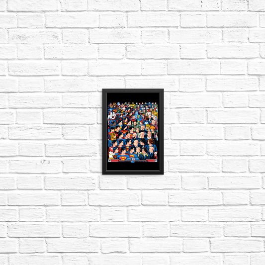 Superhumans vs. Masterminds - Posters & Prints