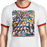 Superhumans vs. Masterminds - Ringer T-Shirt