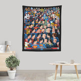 Superhumans vs. Masterminds - Wall Tapestry