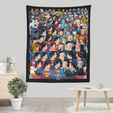 Superhumans vs. Masterminds - Wall Tapestry