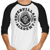Supervillain Academy - 3/4 Sleeve Raglan T-Shirt