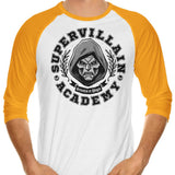 Supervillain Academy - 3/4 Sleeve Raglan T-Shirt