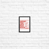 Support Local Pizza - Posters & Prints