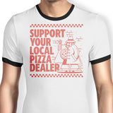 Support Local Pizza - Ringer T-Shirt