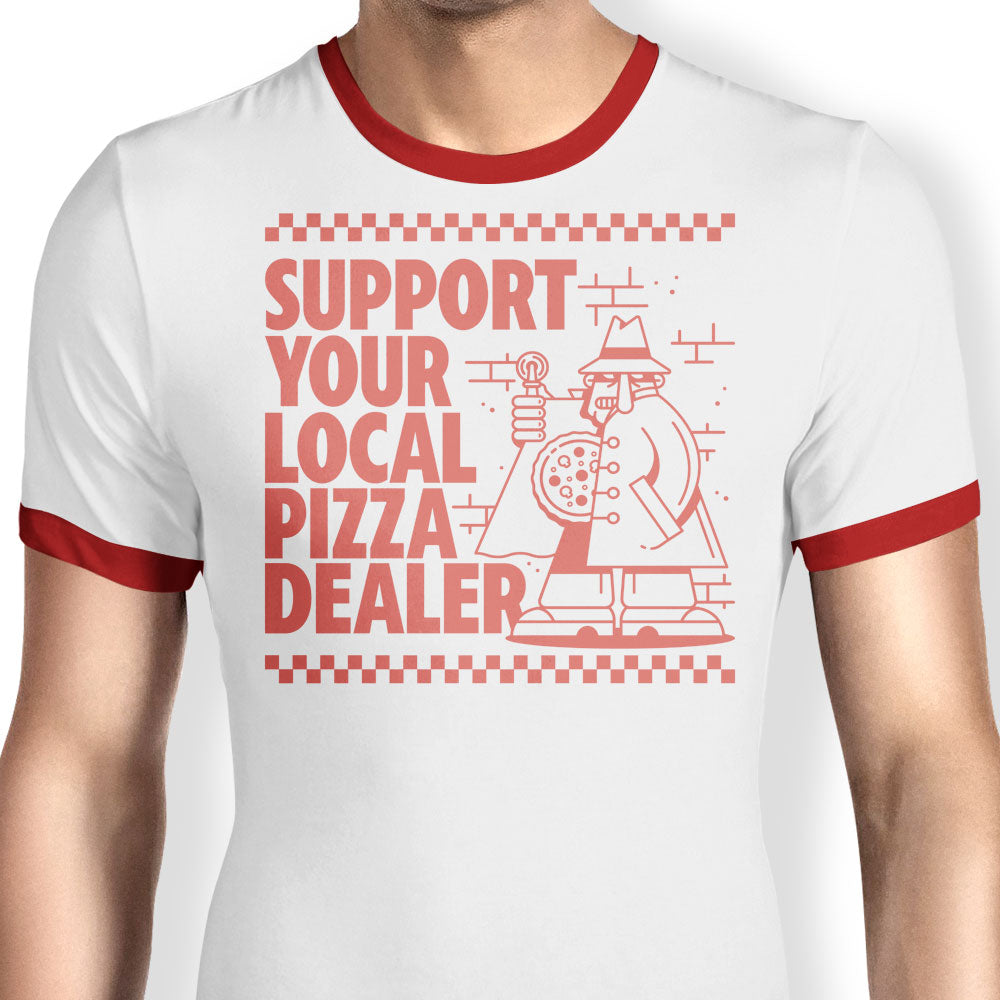 Support Local Pizza - Ringer T-Shirt