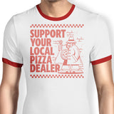 Support Local Pizza - Ringer T-Shirt
