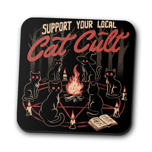 Support Your Cat Cult - Coasters