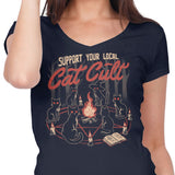 Support Your Cat Cult - Women's V-Neck
