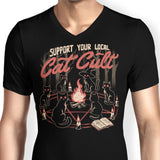 Support Your Cat Cult - Men's V-Neck