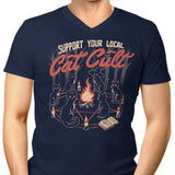 Support Your Cat Cult - Men's V-Neck