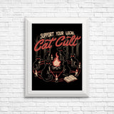 Support Your Cat Cult - Posters & Prints