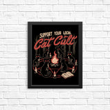 Support Your Cat Cult - Posters & Prints