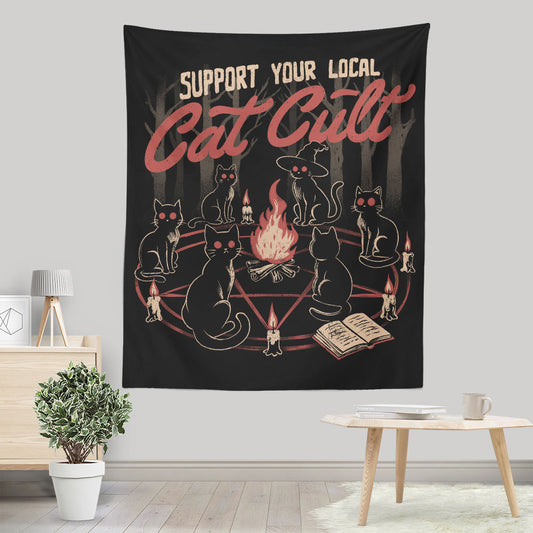 Support Your Cat Cult - Wall Tapestry