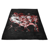 Surrounded by Evil - Fleece Blanket