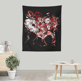 Surrounded by Evil - Wall Tapestry