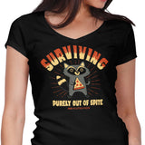 Surviving Out of Spite - Women's V-Neck