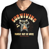 Surviving Out of Spite - Men's V-Neck