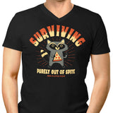 Surviving Out of Spite - Men's V-Neck