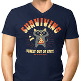Surviving Out of Spite - Men's V-Neck