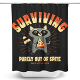 Surviving Out of Spite - Shower Curtain