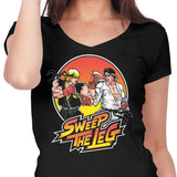 Sweep the Leg - Women's V-Neck
