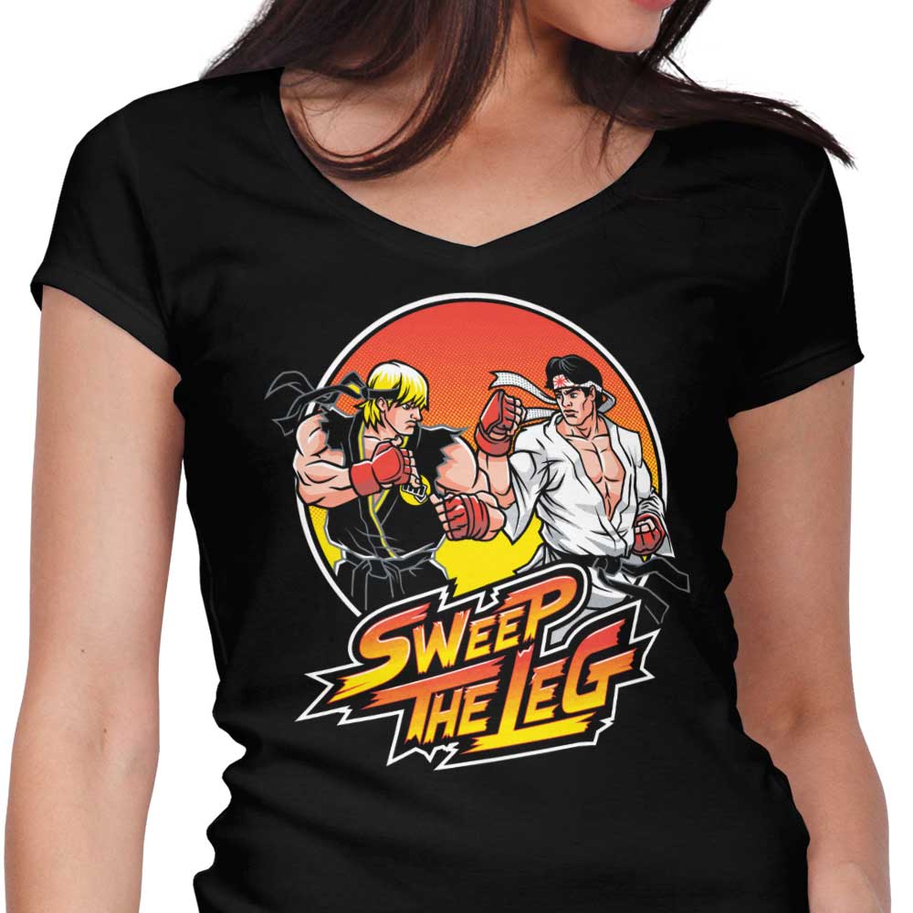 Sweep the Leg - Women's V-Neck