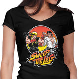 Sweep the Leg - Women's V-Neck