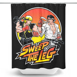 Sweep the Leg - Shower Curtain