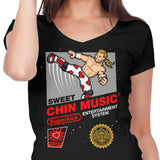Sweet Chin Music - Women's V-Neck