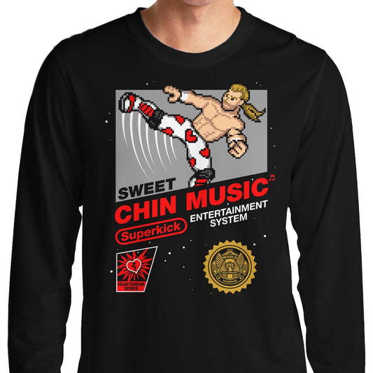 Sweet Chin Music - Long Sleeve T-Shirt