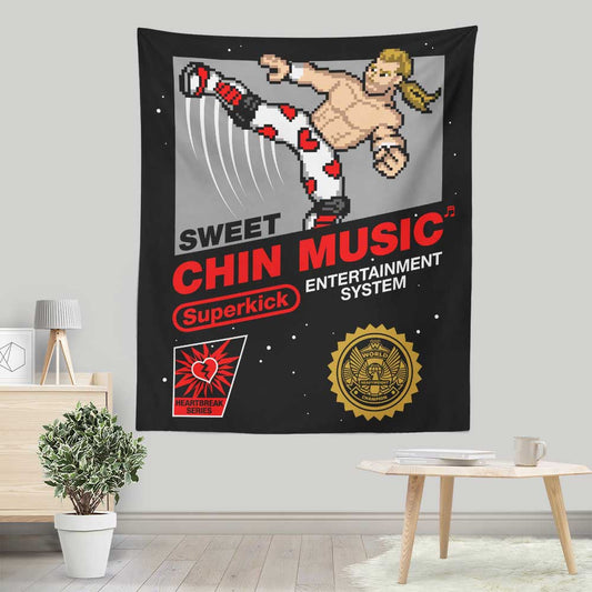 Sweet Chin Music - Wall Tapestry