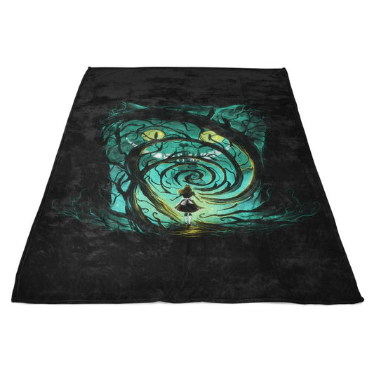 Swirling Madness - Fleece Blanket