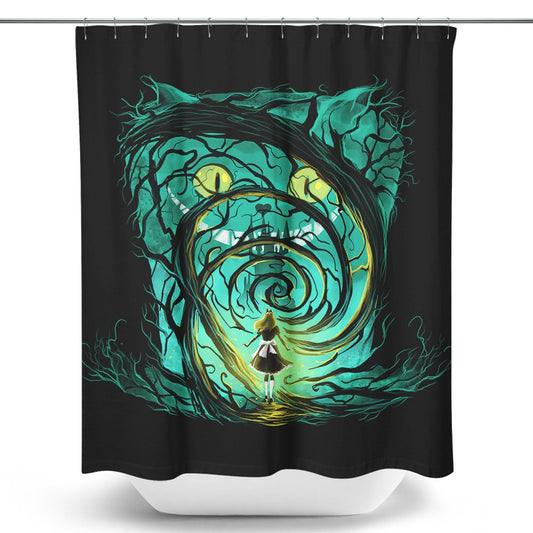 Swirling Madness - Shower Curtain