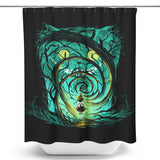Swirling Madness - Shower Curtain