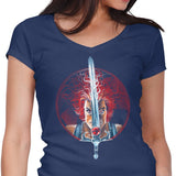 Sword of Omens - Women's V-Neck