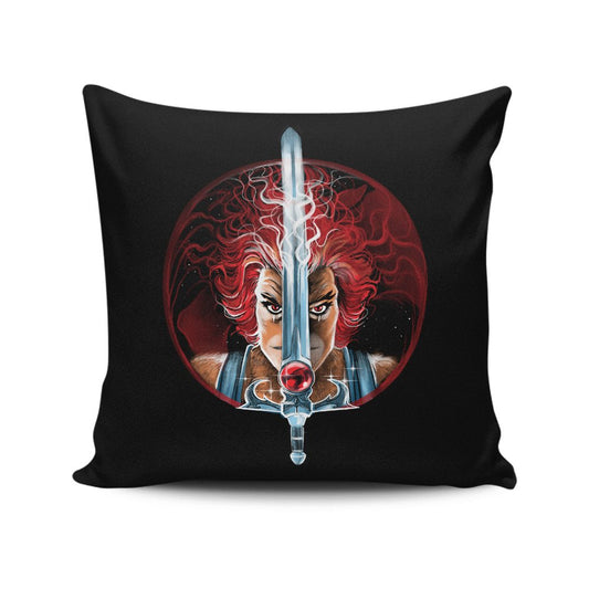 Sword of Omens - Throw Pillow